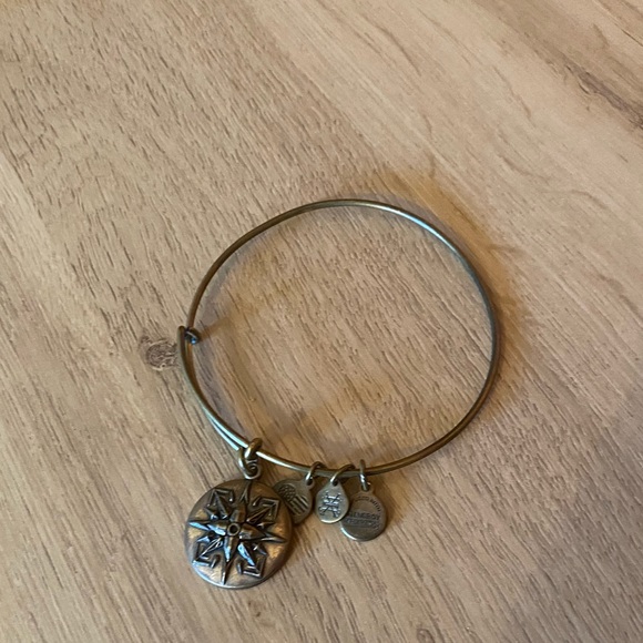 Alex & Ani Bronze Compass Bracelet - Picture 7 of 8